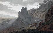 John William Edy Alum Mine at Egeberg oil painting